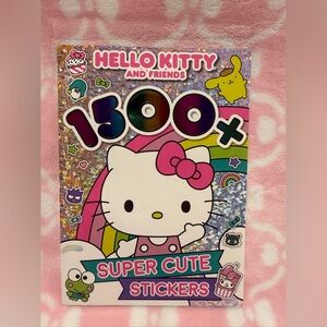 Hello Kitty Pink Rainbow Holographic 1500+ Super Cute Stickers